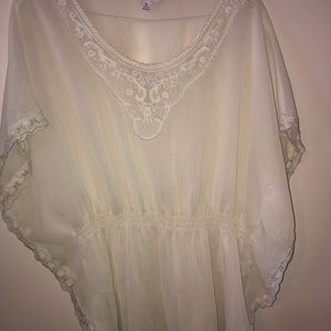 Boho candies sheer blouse